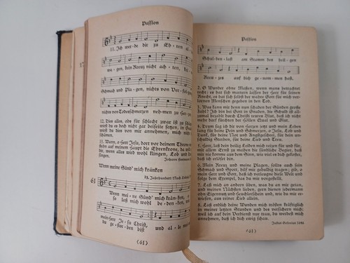 Vintage Deutsches Evangelisches Kirchengesangbuch Hardcover - Bild 5 von 13