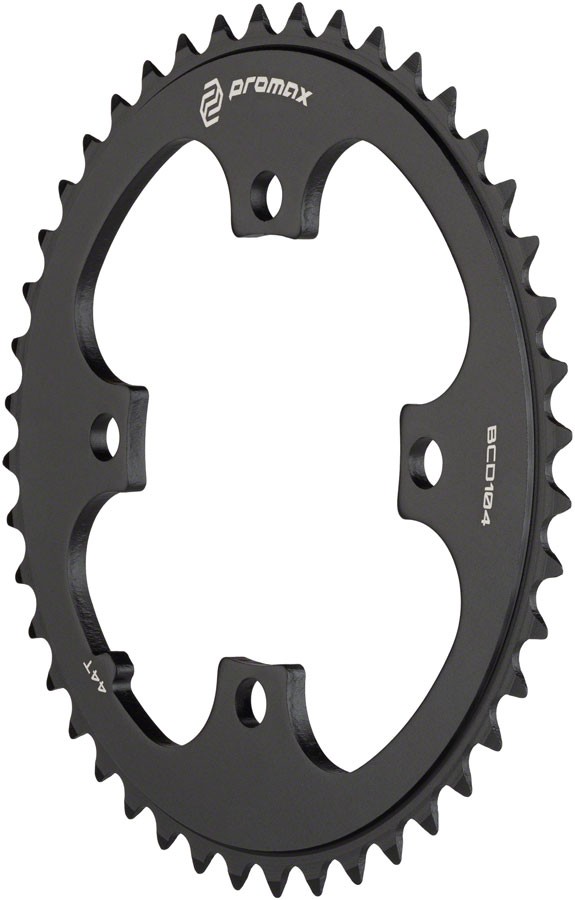 Promax 44t Aluminum 104 BCD 4-Bolt Chainring - Lightweight CNC Machined BMX - 5790₽