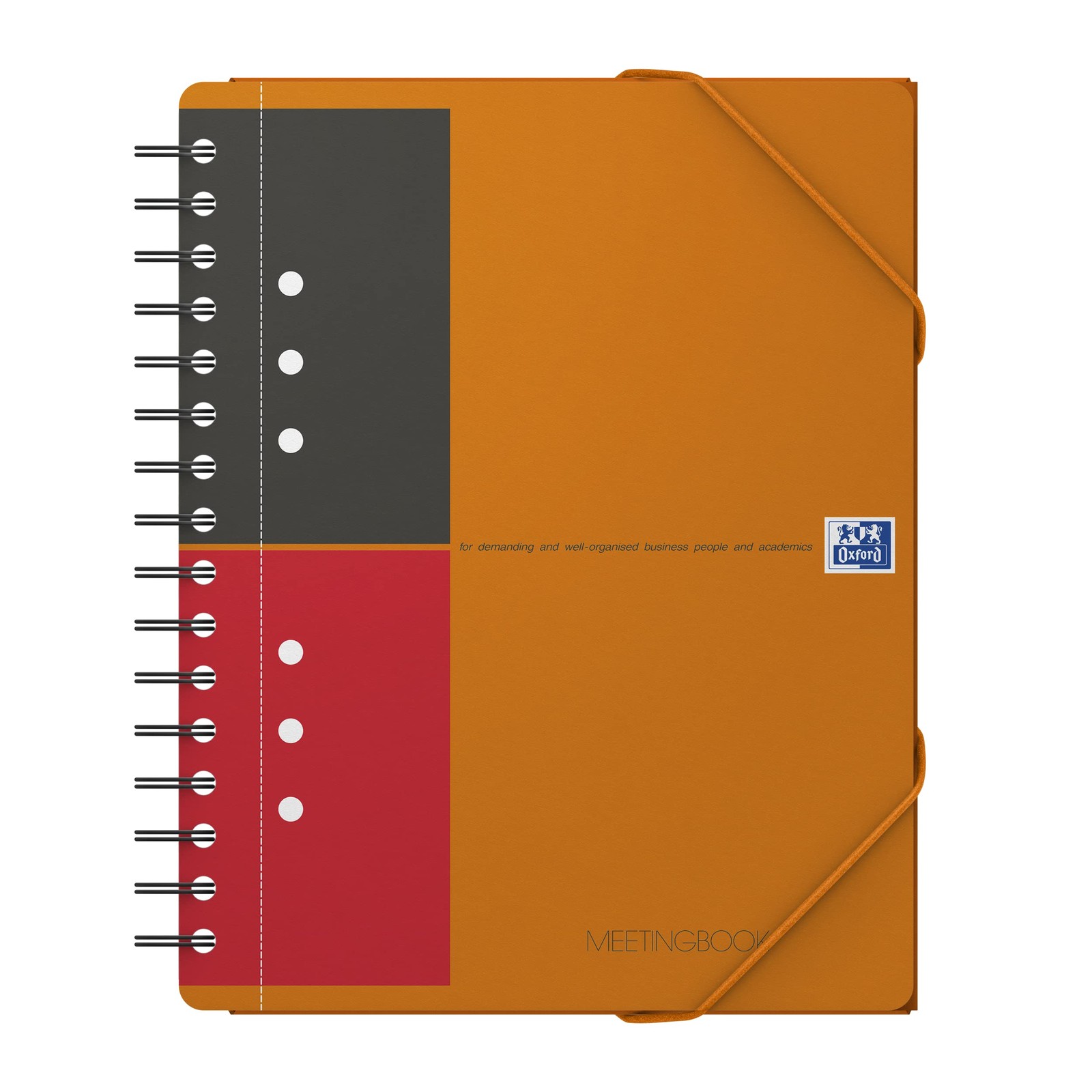 Cahier-Chemise A5+ Meeting Book imperméable à reliure spirale et pages détachables