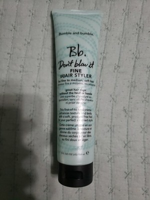 Bumble and Bumble Don't Blow It FINE (H)Air Styler 5oz / 150ml New