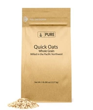 Quick Oats (5 lb) Breakfast Cereal, Whole Grain, Milled In The Pacific Northw...