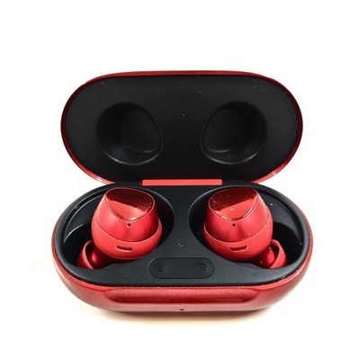 Samsung Galaxy Buds+ SM-R175 AKG Wireless In-Ear Headphones + Case - Red