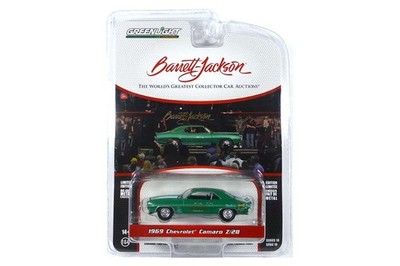 1:64 GREENLIGHT 1969 Chevrolet Camaro Z/28 Green - Berret Jackson  , Neu