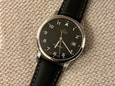 Union Glashütte Klassik Fiegerautomatik, Stahl, Manufakturwerk, Top Zustand