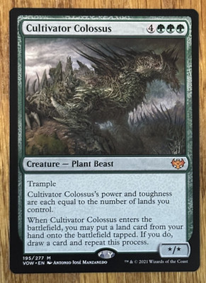 MTG Innistrad Crimson Vow, Cultivator Colossus