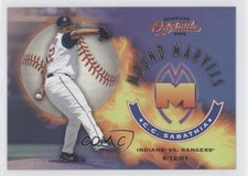2002 Donruss Originals Mound Marvels CC Sabathia #MM-8 HOF 9bp