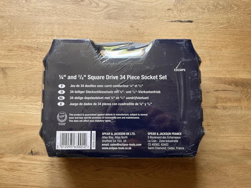Eclipse Steckschlüssel Set Koffer 34 Teile Neu Werkstatt, Schrauber , Hobby , - Bild 2 von 3