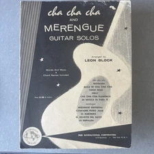 cha cha cha and merengue guitar solos leon block