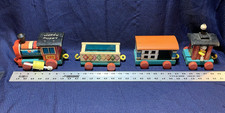 Vintage 1963 Fisher Price Little People Huffy Puffy Train #999 Set Free Shipping