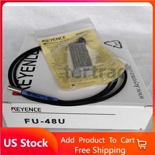 KEYENCE FU-48U Fiber Optic Sensors FU48U New In Box One Free Shipping