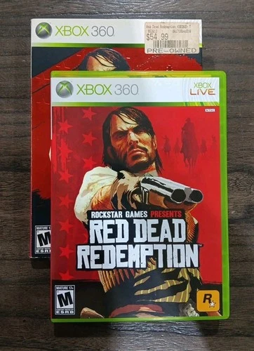 Red Dead Redemption Special Edition (Xbox 360, 2010) Complete CIB Poster Manual