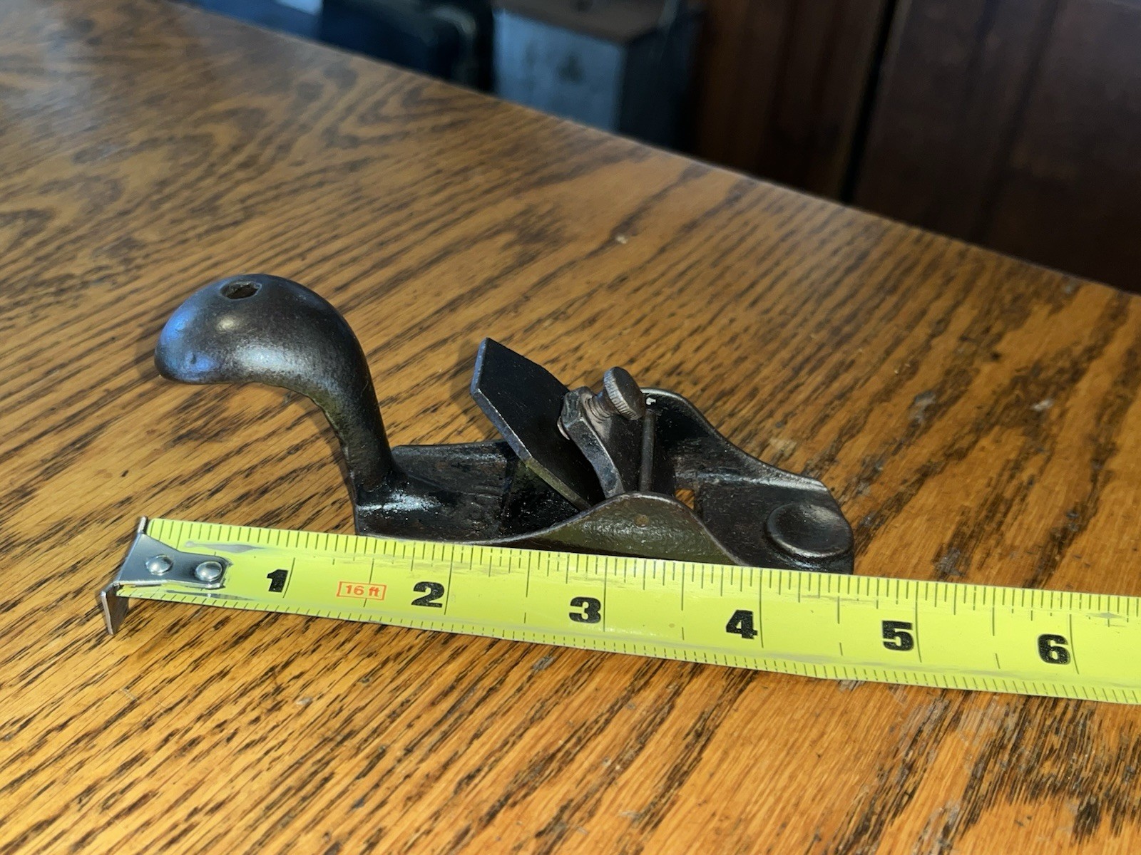 Sargent No. 105 Squirrel Tail Thumb Block Wood Plane Vintage