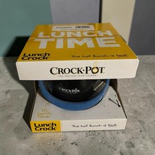 Crock-Pot Lunch Crock 20oz Portable Food Warmer – New in Box – Blue/Black