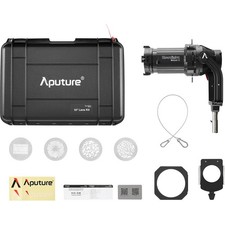 Aputure Spotlight Mount II Projection Lens Modifier Kit with 50 Degree Lens for