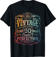 Vintage 1976 Limited Edition Shirt 50 Year Old 50th Birthday T-Shirt