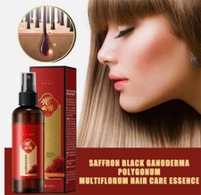 Black Hair Serum Saffron Polygoni Hair Essence White Hair To Black Hair