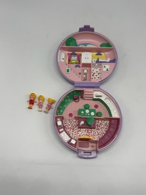 Bluebird Polly Pocket Polly´s Studio Wohnung von 1989 mit 3 Figuren vintage