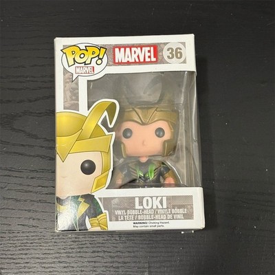Funko Pop! Marvel Loki #36 Vinyl Bobble-Head Figure With Original Box