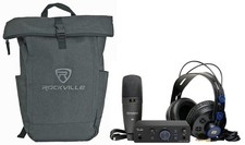 Fender Quantum Creator Kit w/ Interface+Microphone+Headphones+Laptop Backpack