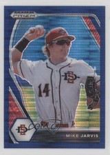 2021 Panini Prizm Draft Picks Navy Blue Pulsar 5/5 Mike Jarvis #PDP163 7eo