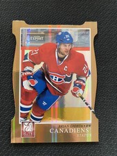 2011-12 Panini Elite #11 Brian Gionta Gold Status Die Cut #/99