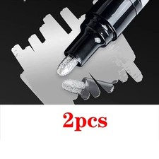 Chrome Mirror Marker Pen Waterproof Paint for Glass Ceramic Rock Plastic UK