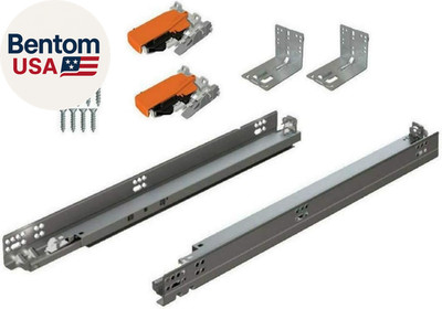 Bundle - 15''  Tandem Drawer Slides with OTION. Includes Slides 563H, Locking Dev