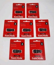 7x SanDisk 8GB Cruzer Blade USB 2.0 Flash Drive New  Sealed - Free Shipping