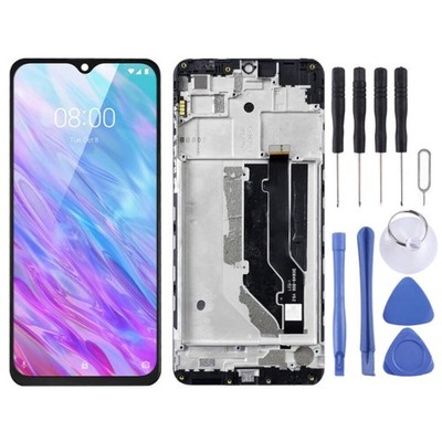 LCD Screen and Digitizer Full Assembly with Frame for ZTE Blade 20 Smart