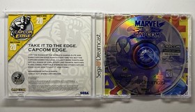 Marvel vs. Capcom: Clash of Super Heroes Sega Dreamcast Complete CIB Tested
