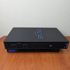 Sony PlayStation 2 Fat SCPH-39001 Console New Power Supply Tested Working