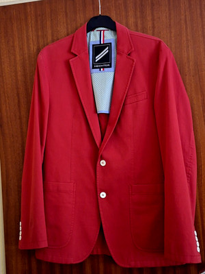 Herren Jackett,  Gr.52, Daniel Hechter, rot