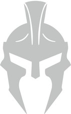 Spartan Helmet Gladiator Decal Molon Labe Vinyl Sticker Window Fender Fuel Door