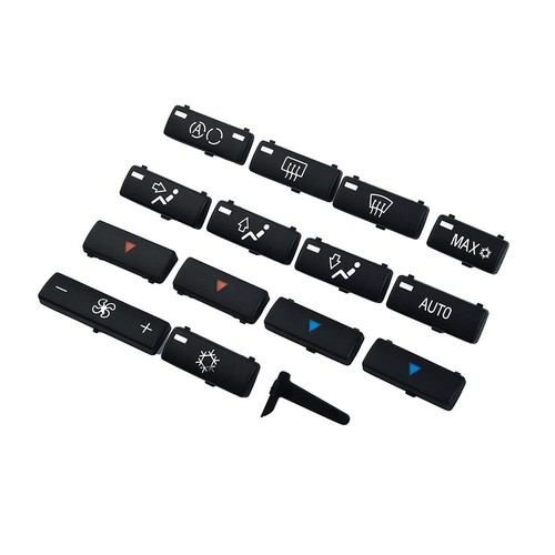 Car Ac Climate Control A/C ABS + PC Heat Heater Controls 1set For BMW X5/E53 E39 - Picture 7 of 12