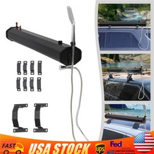 20L Portable Water Tank for Camping, Roof Rack Mount Road Shower