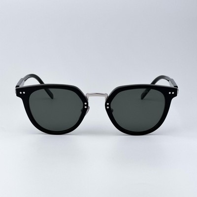 Prada Women Sunglasses Black Green Polarized Oval PR17YS  display picture 3