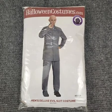 Deluxe Evil Adult Grey Suit Costume
