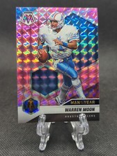 2021 Panini Mosaic Warren Moon #280 Camo Pink Houston Oilers