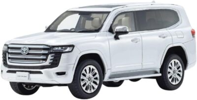 Kyosho Original 1/43 Toyota Land Cruiser ZX White Finished