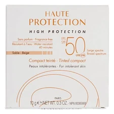 Avene Haute Protection Compact Tinted Sable Beige 0.3 oz. SPF 50 New exp 5/2027