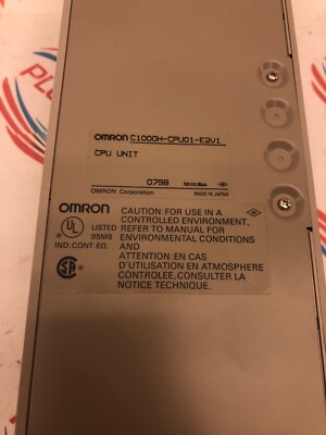 Omron SYSMAC C1000H 8 Slot System Programmable Controller Omron SYSMAC C1000H 8 Slot System Programmable Controller