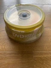 Memorex DVD+RW 25-pack Rewritable Discs BRAND NEW Sealed