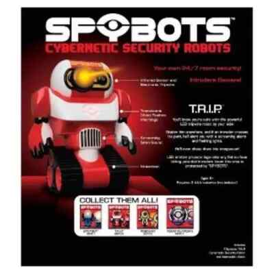 Spybots Kybernetischer Alarm Roboter TRIP helle LED Geburtstagsgeschenk BOXSCHADEN
