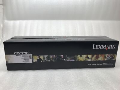 New Open Box Genuine Lexmark C950X71G CT350878 Black One Photoconductor Unit
