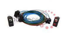 Land Rover Defender OEM heated seat loom harness wiring Carling Contura switches