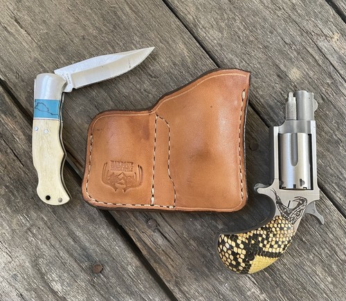 USA Made North American Arms Pug 22 Mag Derringer Pocket Holster - Picture 3 of 5