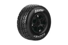 Louise RC  3154SB SC-Rocket Oval Track 1/10 Short Course Soft Tires Blk