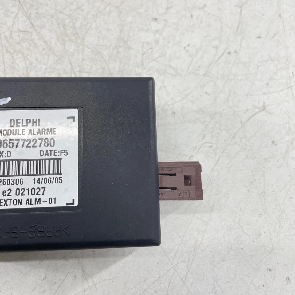 CENTRALINA ALLARME PEUGEOT 206 CC 9657722780 MODULO 00-07 - Immagine 4 di 4