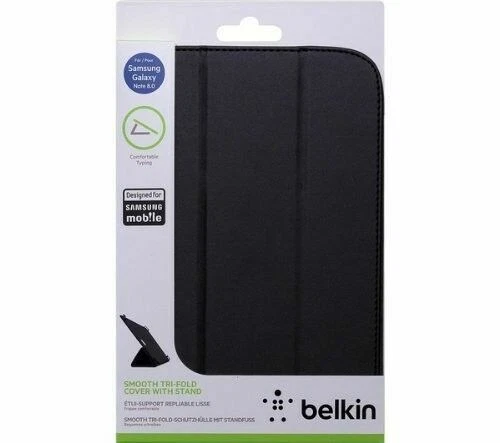 8"Samsung Galaxy Note8.0 Belkin Smooth Tri-Fold Cover with Stand Protective case - Image 2 of 2