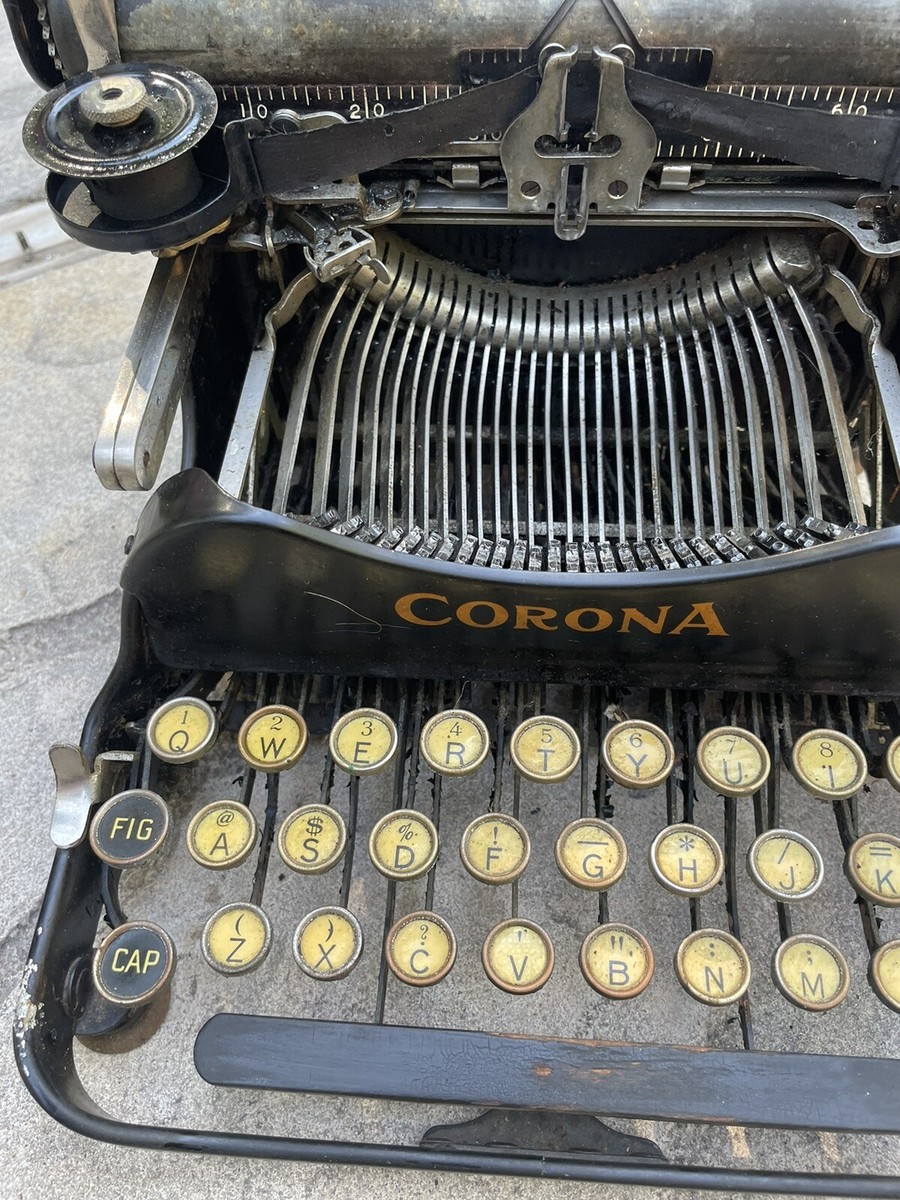 Corona No 3 Special Folding Model Typewriter Ca. 1911 | eBay